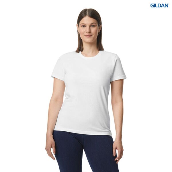 Gildan Ladies Midweight Soft Style T-Shirt Thumbnail