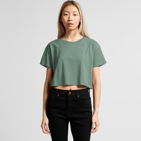 ASColour Women's Crew Neck Crop Tee Thumbnail