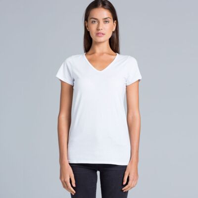 ASColour Ladies 'Bevel' V-Neck Tshirt Thumbnail
