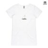 ASColour Ladies 'Bevel' V-Neck Tshirt Thumbnail