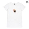 ASColour Ladies 'Bevel' V-Neck Tshirt Thumbnail