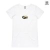 ASColour Ladies 'Bevel' V-Neck Tshirt Thumbnail