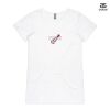 ASColour Ladies 'Bevel' V-Neck Tshirt Thumbnail