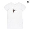 ASColour Ladies 'Bevel' V-Neck Tshirt Thumbnail