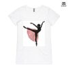 ASColour Ladies 'Bevel' V-Neck Tshirt Thumbnail