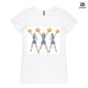 ASColour Ladies 'Bevel' V-Neck Tshirt Thumbnail