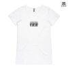 ASColour Ladies 'Bevel' V-Neck Tshirt Thumbnail