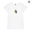 ASColour Ladies 'Bevel' V-Neck Tshirt Thumbnail