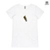 ASColour Ladies 'Bevel' V-Neck Tshirt Thumbnail