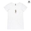 ASColour Ladies 'Bevel' V-Neck Tshirt Thumbnail