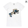 ASColour Ladies 'Bevel' V-Neck Tshirt Thumbnail