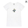 ASColour Ladies 'Bevel' V-Neck Tshirt Thumbnail