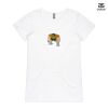 ASColour Ladies 'Bevel' V-Neck Tshirt Thumbnail