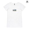 ASColour Ladies 'Bevel' V-Neck Tshirt Thumbnail