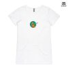 ASColour Ladies 'Bevel' V-Neck Tshirt Thumbnail