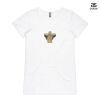 ASColour Ladies 'Bevel' V-Neck Tshirt Thumbnail
