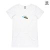 ASColour Ladies 'Bevel' V-Neck Tshirt Thumbnail