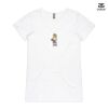 ASColour Ladies 'Bevel' V-Neck Tshirt Thumbnail