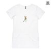 ASColour Ladies 'Bevel' V-Neck Tshirt Thumbnail