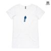 ASColour Ladies 'Bevel' V-Neck Tshirt Thumbnail