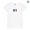 ASColour Ladies 'Bevel' V-Neck Tshirt Thumbnail