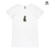 ASColour Ladies 'Bevel' V-Neck Tshirt Thumbnail