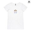 ASColour Ladies 'Bevel' V-Neck Tshirt Thumbnail