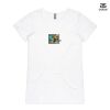 ASColour Ladies 'Bevel' V-Neck Tshirt Thumbnail