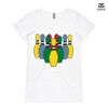 ASColour Ladies 'Bevel' V-Neck Tshirt Thumbnail