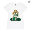 ASColour Ladies 'Bevel' V-Neck Tshirt Thumbnail