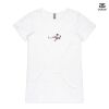 ASColour Ladies 'Bevel' V-Neck Tshirt Thumbnail