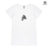 ASColour Ladies 'Bevel' V-Neck Tshirt Thumbnail