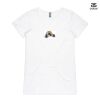 ASColour Ladies 'Bevel' V-Neck Tshirt Thumbnail