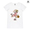 ASColour Ladies 'Bevel' V-Neck Tshirt Thumbnail