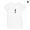 ASColour Ladies 'Bevel' V-Neck Tshirt Thumbnail