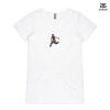 ASColour Ladies 'Bevel' V-Neck Tshirt Thumbnail