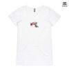 ASColour Ladies 'Bevel' V-Neck Tshirt Thumbnail