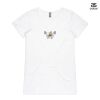 ASColour Ladies 'Bevel' V-Neck Tshirt Thumbnail