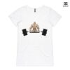 ASColour Ladies 'Bevel' V-Neck Tshirt Thumbnail