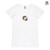 ASColour Ladies 'Bevel' V-Neck Tshirt Thumbnail