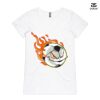 ASColour Ladies 'Bevel' V-Neck Tshirt Thumbnail