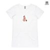 ASColour Ladies 'Bevel' V-Neck Tshirt Thumbnail