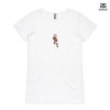 ASColour Ladies 'Bevel' V-Neck Tshirt Thumbnail