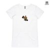 ASColour Ladies 'Bevel' V-Neck Tshirt Thumbnail