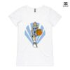 ASColour Ladies 'Bevel' V-Neck Tshirt Thumbnail