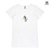 ASColour Ladies 'Bevel' V-Neck Tshirt Thumbnail