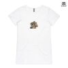 ASColour Ladies 'Bevel' V-Neck Tshirt Thumbnail