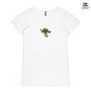 ASColour Ladies 'Bevel' V-Neck Tshirt Thumbnail