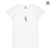 ASColour Ladies 'Bevel' V-Neck Tshirt Thumbnail