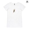 ASColour Ladies 'Bevel' V-Neck Tshirt Thumbnail